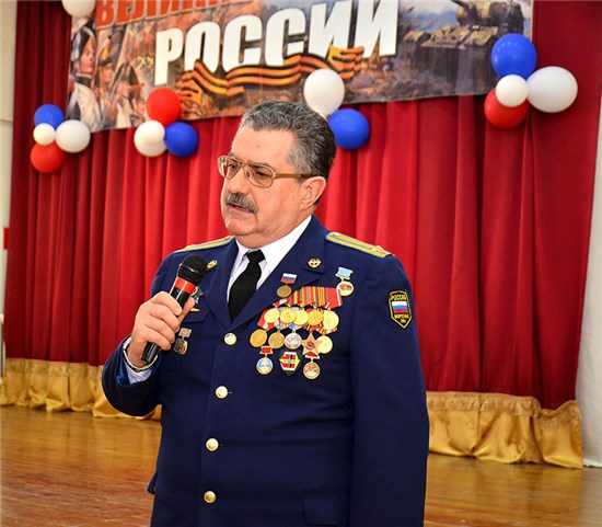 Выступление ветерана военно-исторического Фестиваля "Великие сражения"