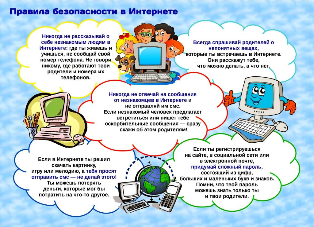 Памятка для учащихся. Безопасный Интернет.